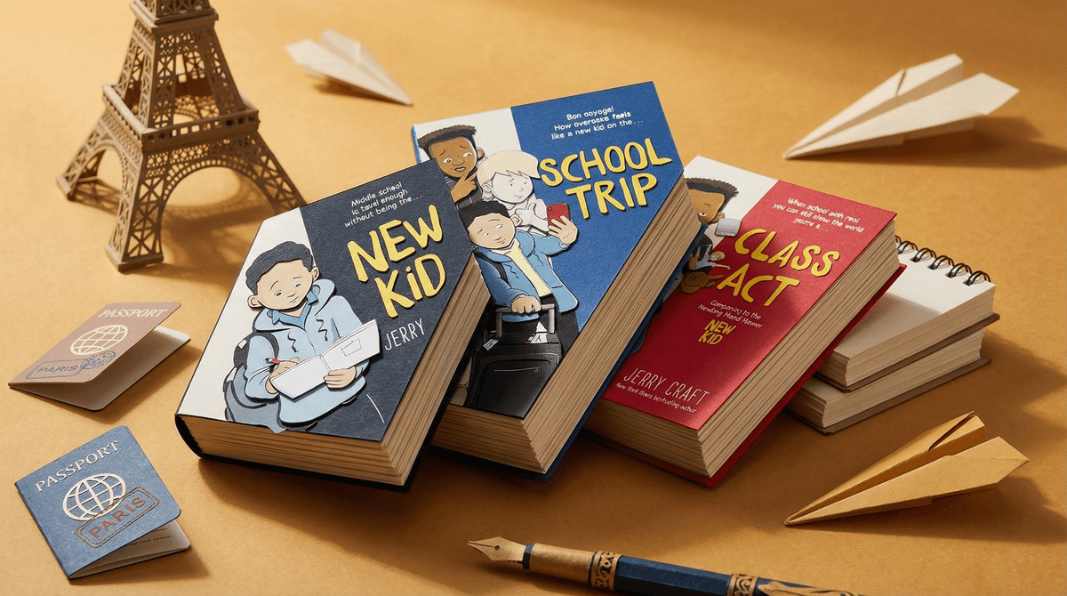 Illustration for School Trip by Jerry Craft: A Parent's Guide to This Graphic Novel
