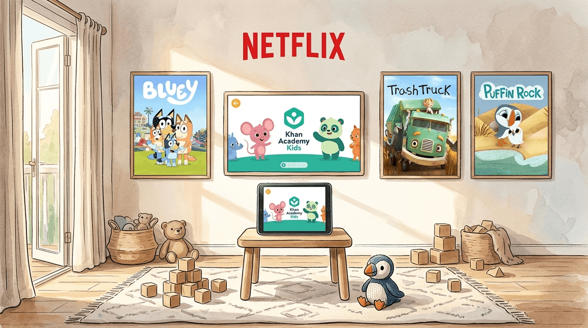 Illustration for Bluey, Brains, and Balance: The Screen Time Guide for Under-5s