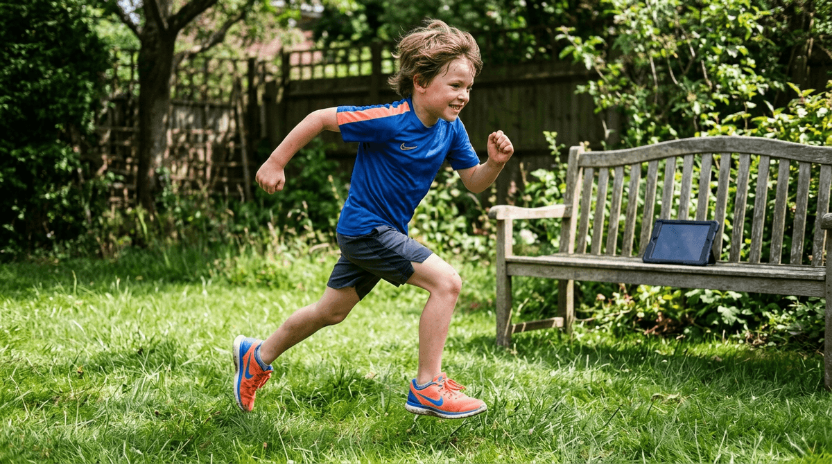 Illustration for Screenwise guide: Vigorous Play Beats Screen Limits for Preschool Fitness